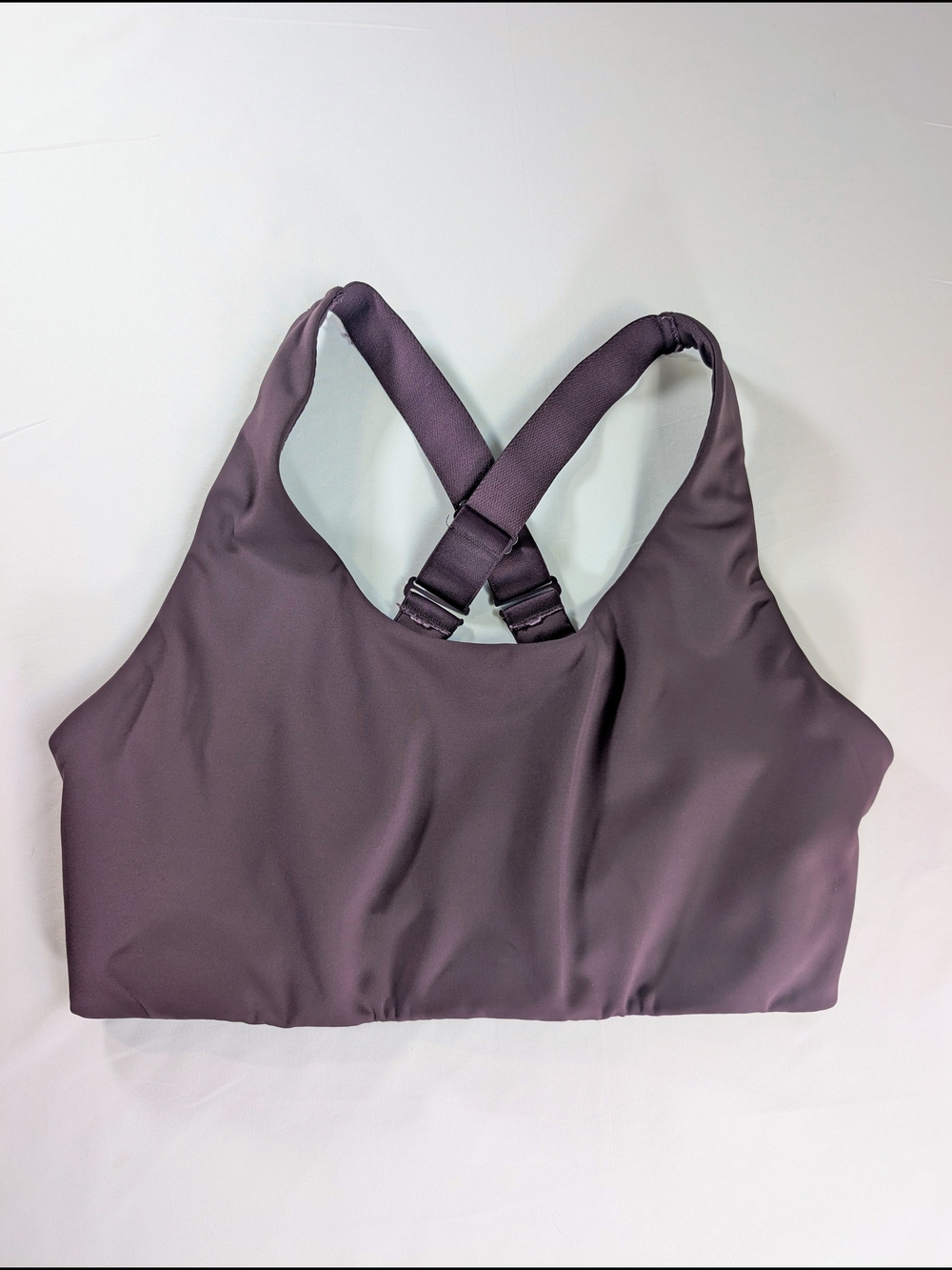 Harper Wilde Plum Cross-Back Sports Bra